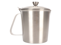 Mali copo Medidor de Aço Inoxidável 304 com Alça e Tampa 700ml para Espuma de Leite e Café Latte