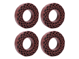 4 Peças De Inserção De Silicone Para Pneu De Carro Rc 1.9 Polegadas Melhora A Adesão E Estabilidade Para Crawler 1/10 Cobre