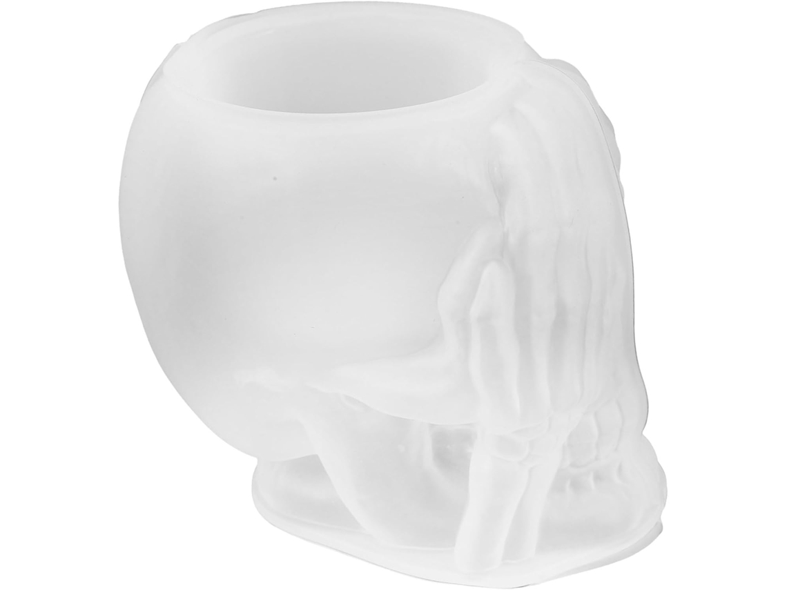 Porta-velas De Silicone Reutilizável E Fácil De Limpar Para O Halloween