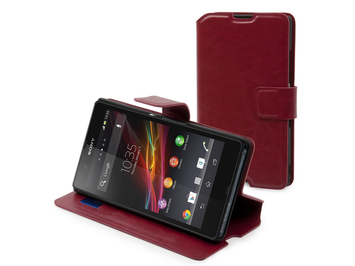 Capa SONY Slim p/ Xperia Z Vermelho