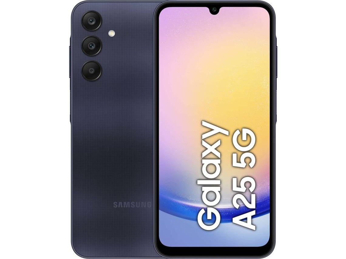 Smartphone SAMSUNG Galaxy A25 5G (6.5" - 6 GB - 128 GB - Preto)