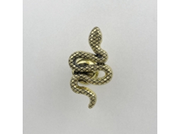 Puxador De Armário Em Liga Zinco Formato Cobra, Puxador De Gaveta Em Dourado Antigo Para Móveis Cômoda Quarto Infantil