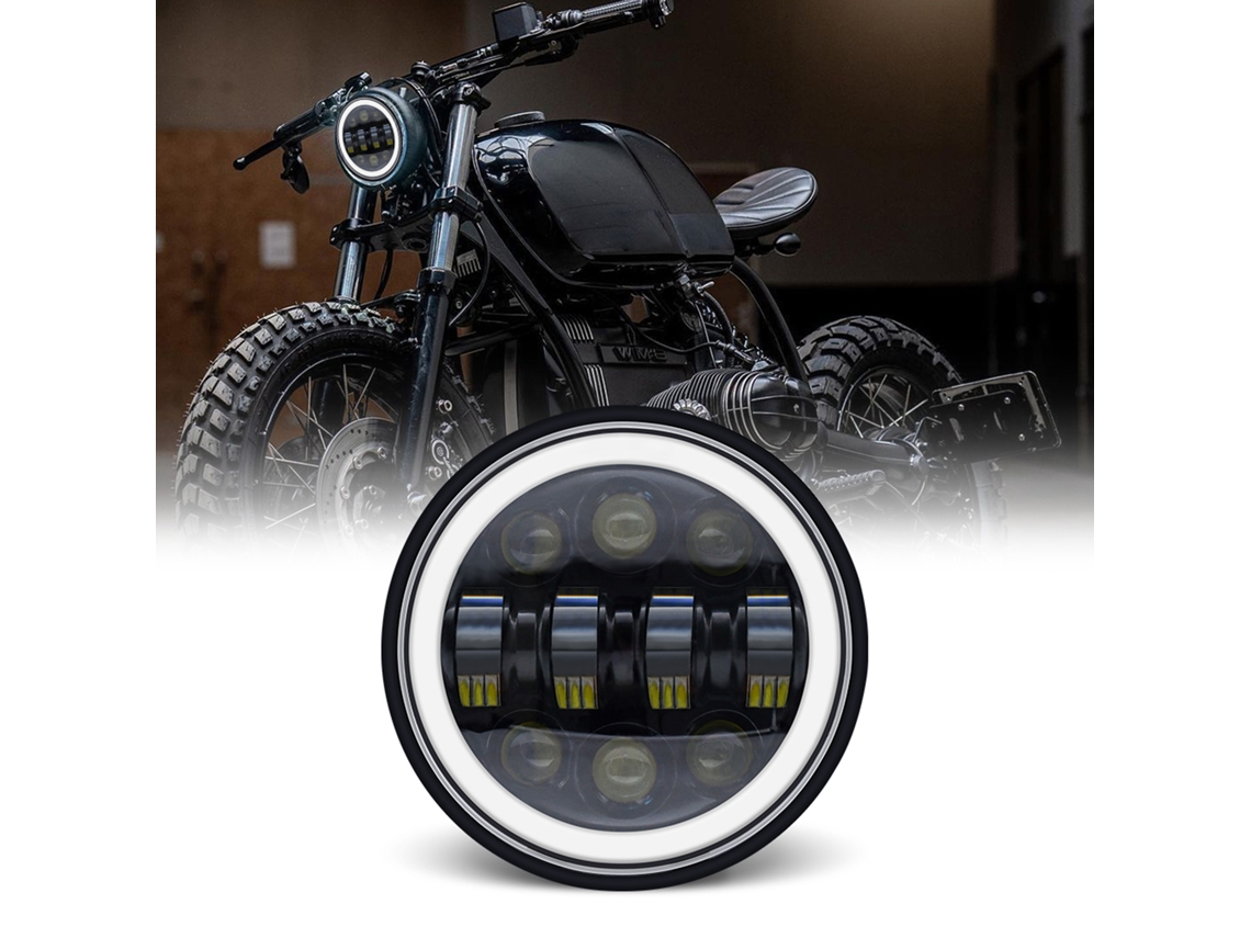 5.75 Inch Led Motorcycle Headlight With Drl/turn Signal Ip67 Waterproof