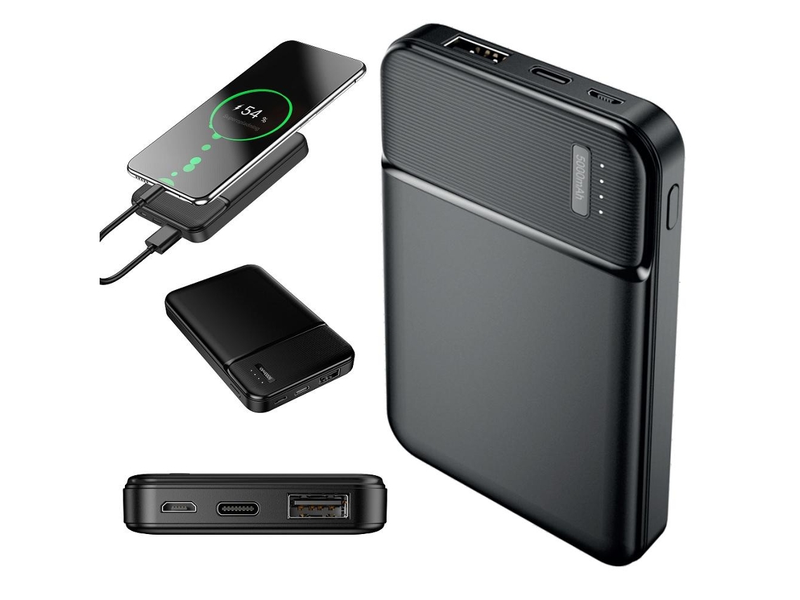 Powerbank Usb-c 5000mah X2 Carga Rápida