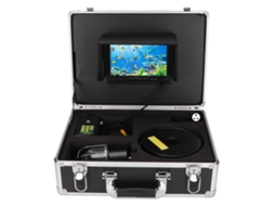 Câmera De Pesca Submarina 7 Polegadas Ip68 360° 20 Led