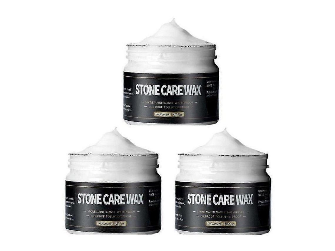 Cera De Cuidado Para Pedras - 80g ±5g - Nutrição Profunda, Impermeável E Antipoluente Para Mármore, Granito, Azulejos E Pedras Artificiais