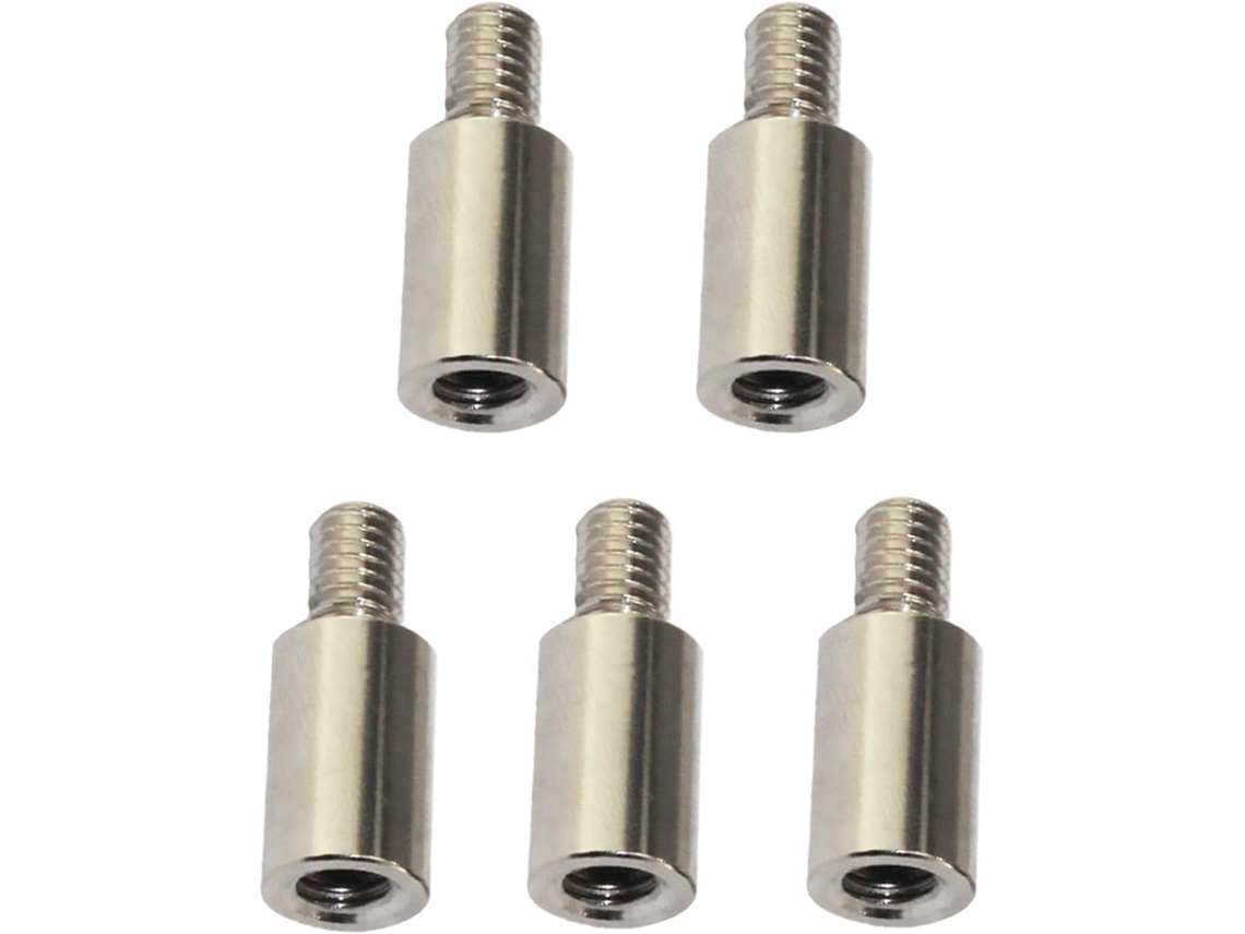 Poteaux D'extension Argenté Vis À Fixação Estável E Fácil De Usar Lote De 5 Acessórios Para Scrapbooking Para