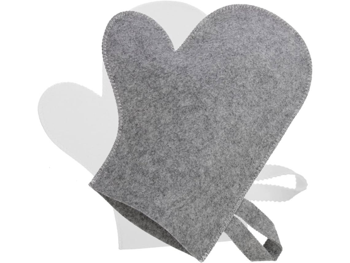 Luvas esfoliantes para sauna, banho e massagem corporal (par)