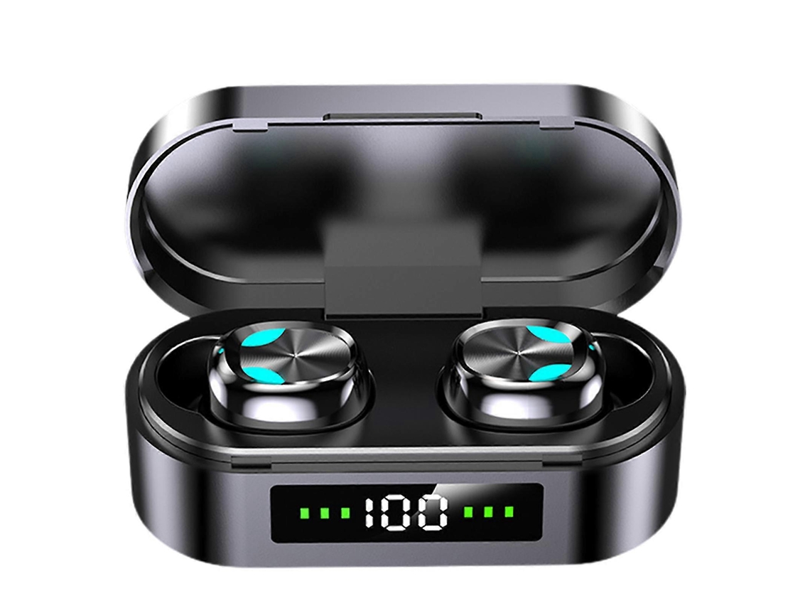 Fones De Ouvido Intra Auriculares Sem Fio Mini Tws Com Estojo De Carregamento E Visor De Bateria Ly Ebike