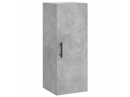 Wall Mounted Cabinet, Wall Mounted Cabinets Vidaxl Cinzeto Madeira Processada (n/a)