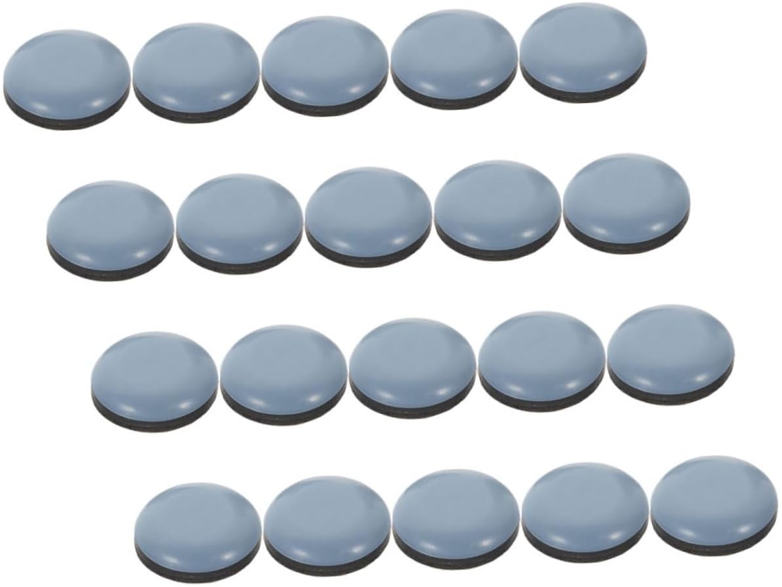 Lurrose Conjunto De 20-deslizadores Adesivos Para Móveis, Eletrodomésticos E Cadeiras, Almofadas Autoadesivas