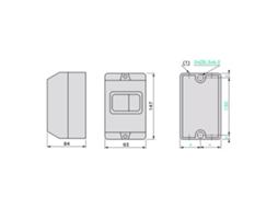 Laxiscreed Disjuntor Automático À Prova De Água Para Cargas Variadas