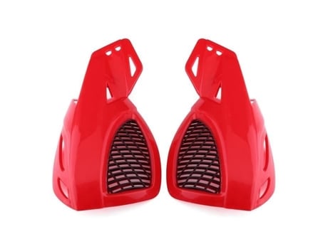 Hililand Handguard Universal 7/8 Dirt Bike Scooter ATV Motorcycle Brush Bar Proteções manuais Handguard vermelho HILILAND