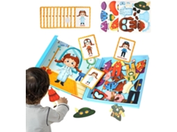 Jogo De Déguisement Puzzles Magnétiques Com Personnages Mignons Jouets De Déguisement À Faire So Gokoco
