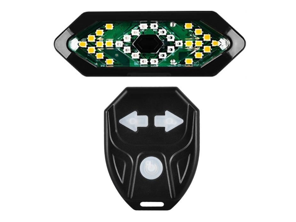 5 Modos De Luz Traseira Da Bicicleta Luz Traseira Da Bicicleta Inteligente Com Sinal Volta Chifre Elétrico Remoto Eua 5 Modos-wghy5969*