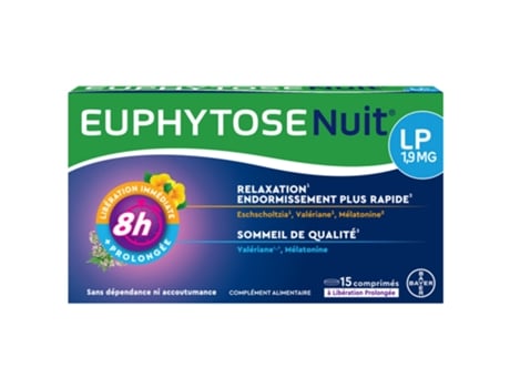 Euphytose Noite Lp 1,9 Mg 15 Comprimidos BAYER SANTÉ