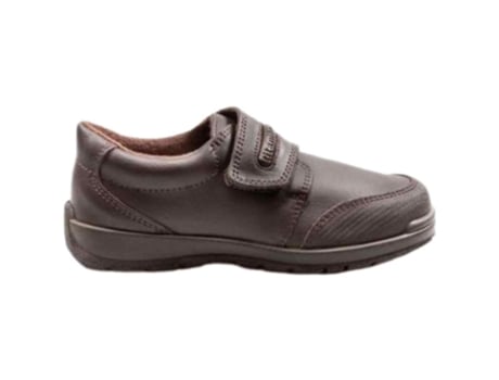 Sapatos de Menino TITANITOS Colegial Velcro Zeus Pele Castanho (29)