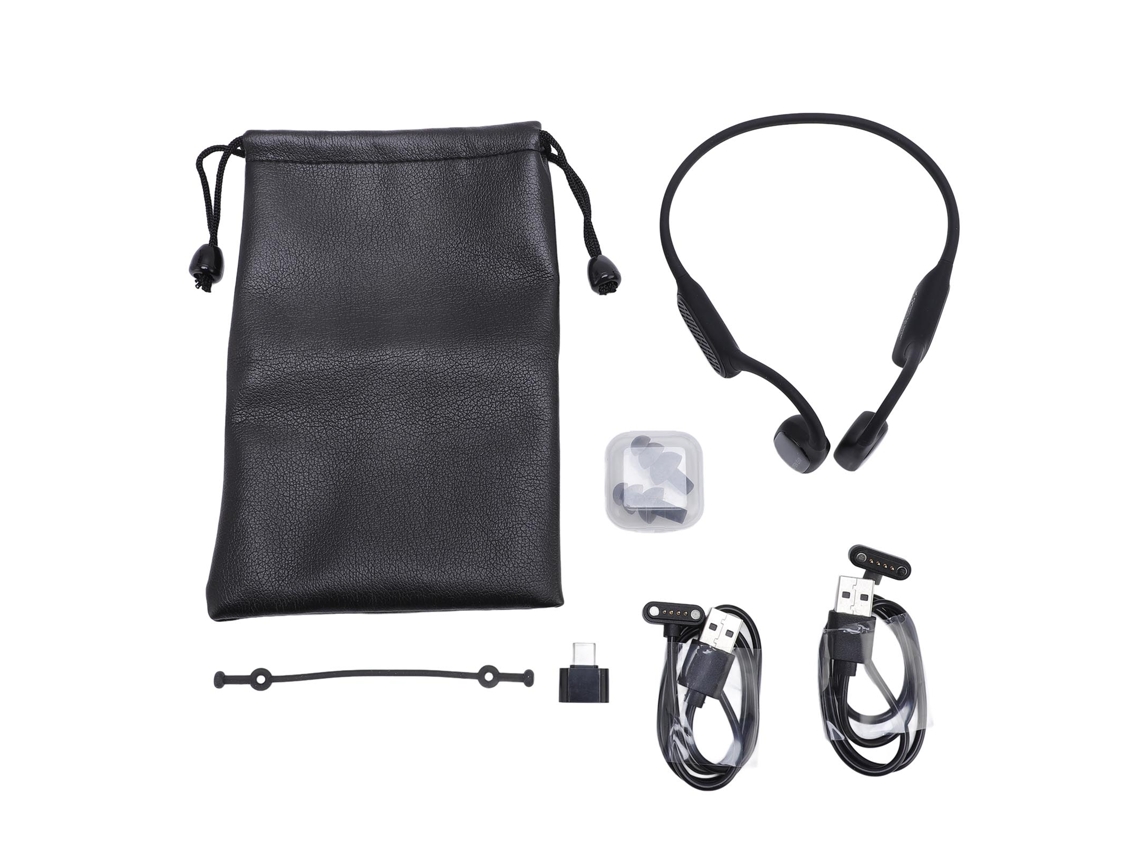 Fones De Ouvido De Condução Óssea Sem Fio Bluetooth 5.3 À Prova De Suor Para Natação Corrida Ciclismo Com 32gb