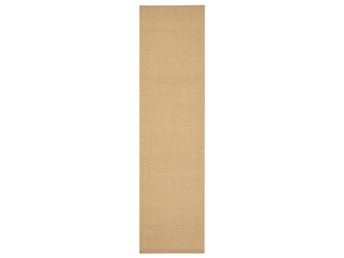 Rug, Rugs Vidaxl Marrom Sisal (66 X 250 Cm)