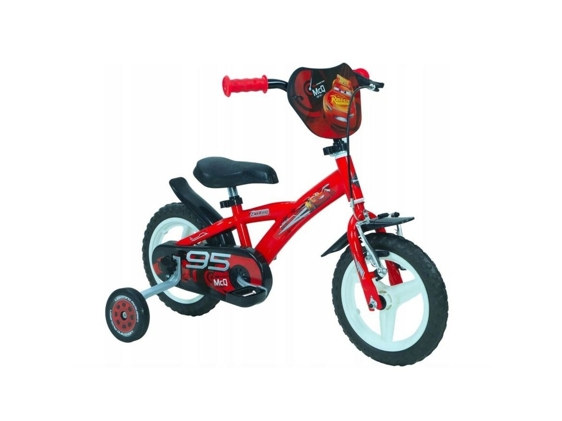 Bicicleta Infantil Huffy Disney Cars (vermelho - Plástico)