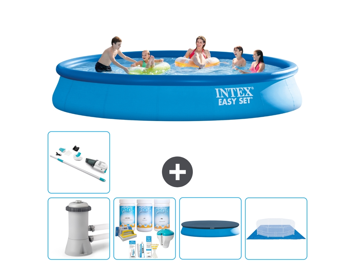 Intex Piscina Easy Set Redonda - 457x84 Cm - 6-peças S21161