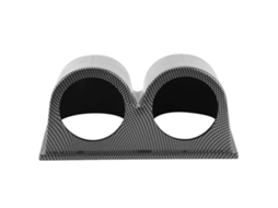 Suporte De Montagem Para Medidores 52 Mm/2 Polegadas Com 2 Furos Em E