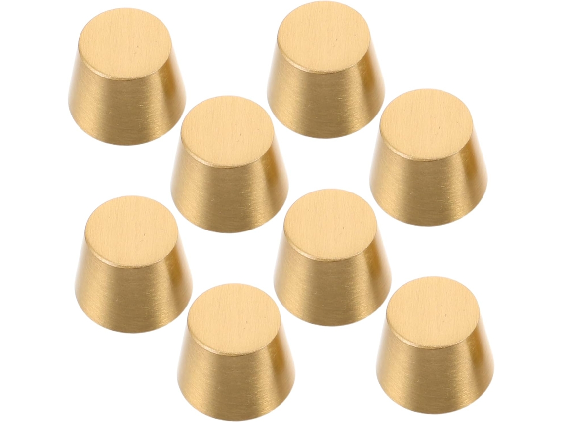 Conjunto De 8 Pés Latão Para Bandeja Exibição, Tábua De Corte Madeira, Pés Para Móveis E Eletrodomésticos De Cozinha