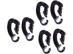 Conjunto de 6 Clipes Anti perda para Fones de Ouvido, Ganchos e Presilhas para Orelha SFUSHOS
