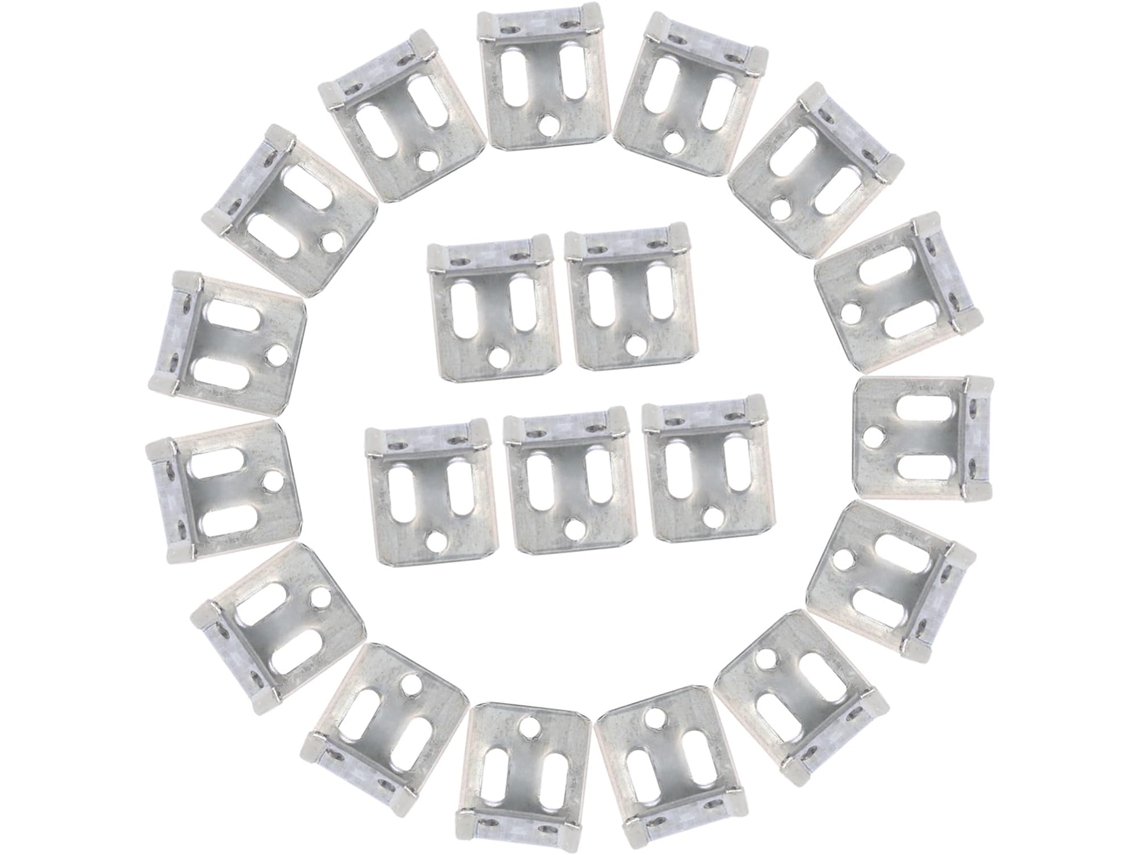 Topbathy Stobaza Presilhas de Mola Grossas com 5 Furos para Sofás, Kit Reparo em Metal, Mola, Acessórios