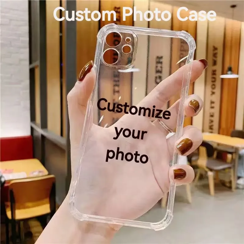 Capa De Celular Personalizada À Prova De Choque (iphone 17e Transparente)