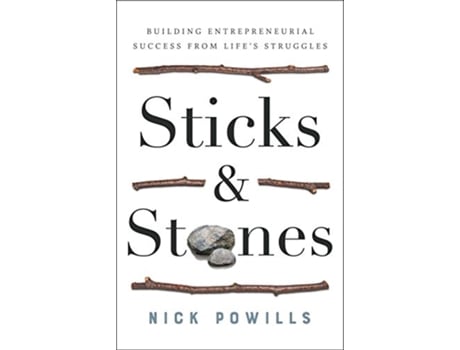 Livro sticks and stones de nick powills (inglês)