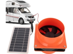 Exaustor Silencioso Para Estufa Movido A Energia Solar | 50 W | Ventilação Com Energia Solar