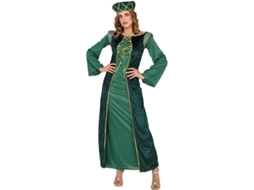 Fato de Lady Eleonora medieval para mulher