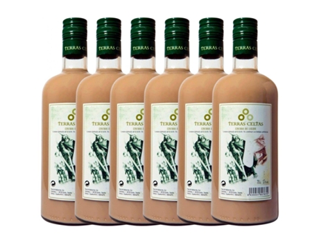 Licor TERRAS CELTAS Licor Creme Terras Celtas Crema De Orujo (0.7 L - 6 unidades)
