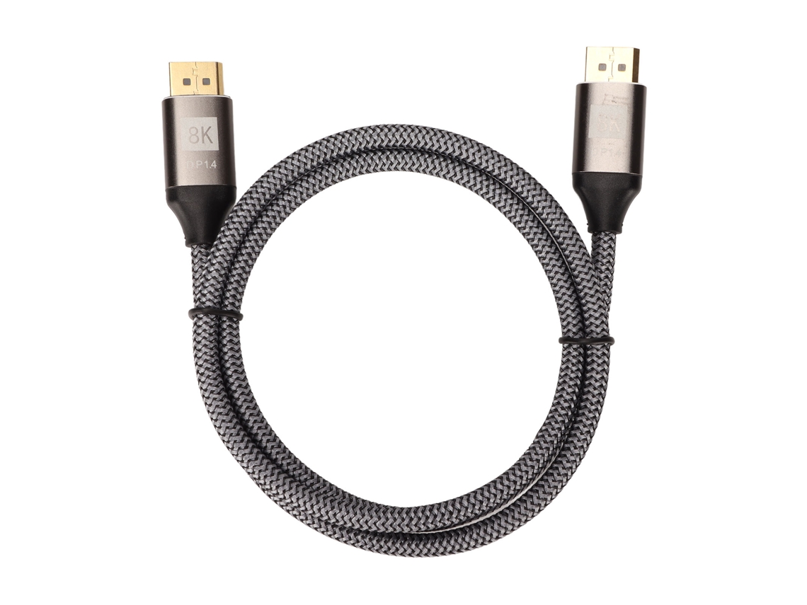 CABO DisplayPort 8K 60Hz de 1m com proteção contra interferências | S/MARCA
