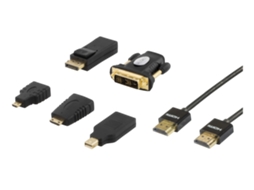 Kit de Adaptador Hdmi, Displayport, Dvi 2 M 4k AQUAFORGE