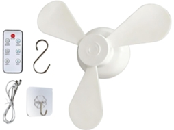 Ventilador De Teto Portátil Recarregável Com Luz, Summer Tool 4