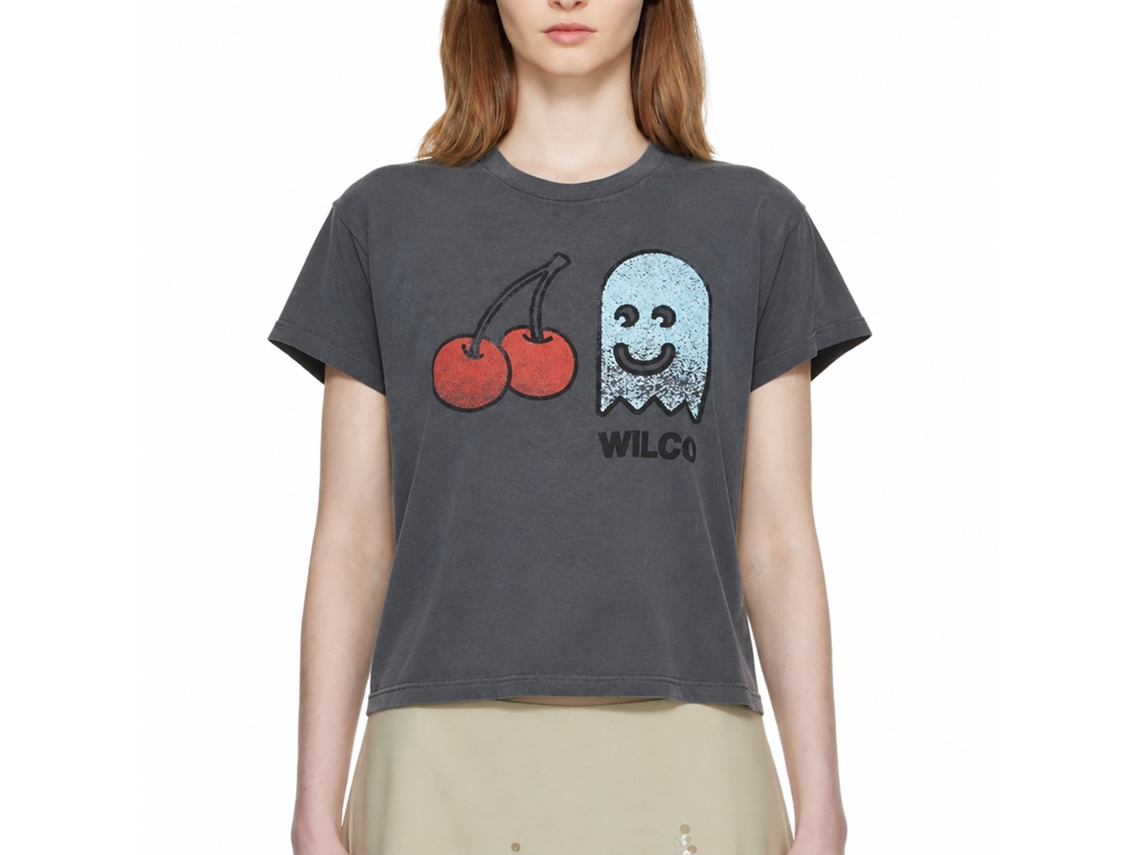 Wilco Cherry Ghost T-shirt Unisex Adults Size:m