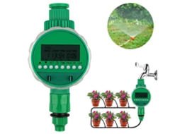 Regador Automático Com Temporizador Digital, Display Lcd, Cobertura Impermeável, Para Irrigação De Jardim, Estufa E Agricultura