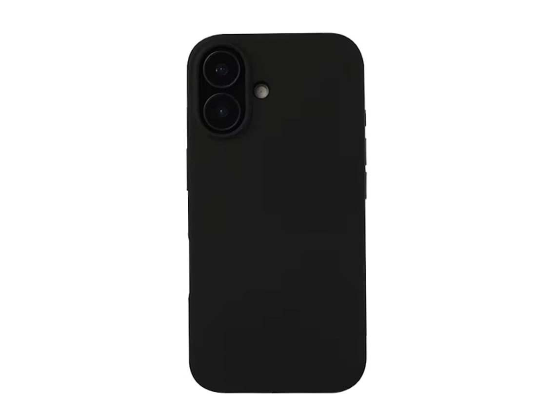 Capa Proteção Traseira Compativel para iPhone 62 Silicone Preto