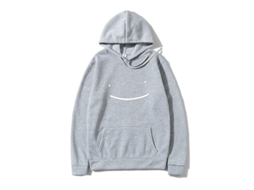 2026 sudaderas com Capuz Unisex Harajuku Streetwear Moda Casual Oversized para Homens e Mulheres S Cinza Claro B