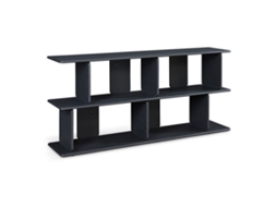 Librería Gäljami 4 Compartimentos Abiertos 160x35x74cm - Preto [EN.CASA]