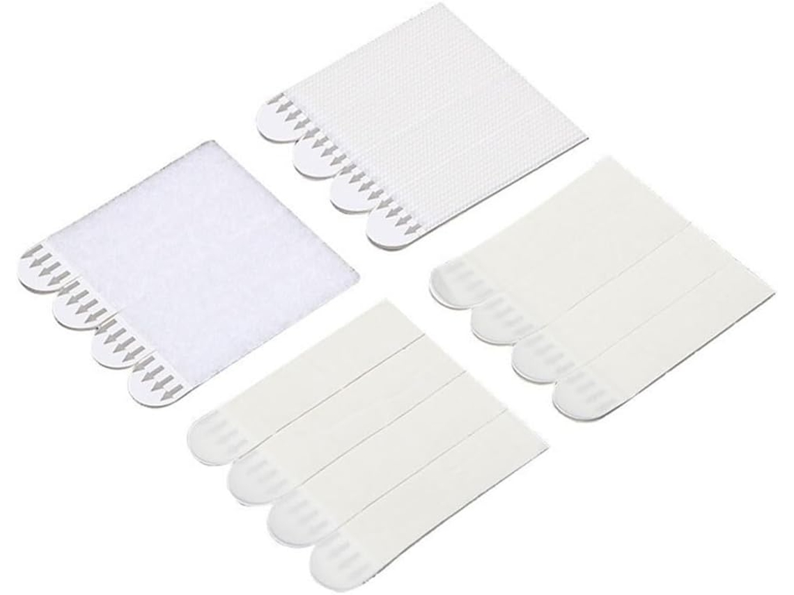 12 Pares De Fitas Adesivas Para Pendurar Quadros, Tiras Adesivas Genuínas De Tamanho Médio Para Desenhos, Que Não