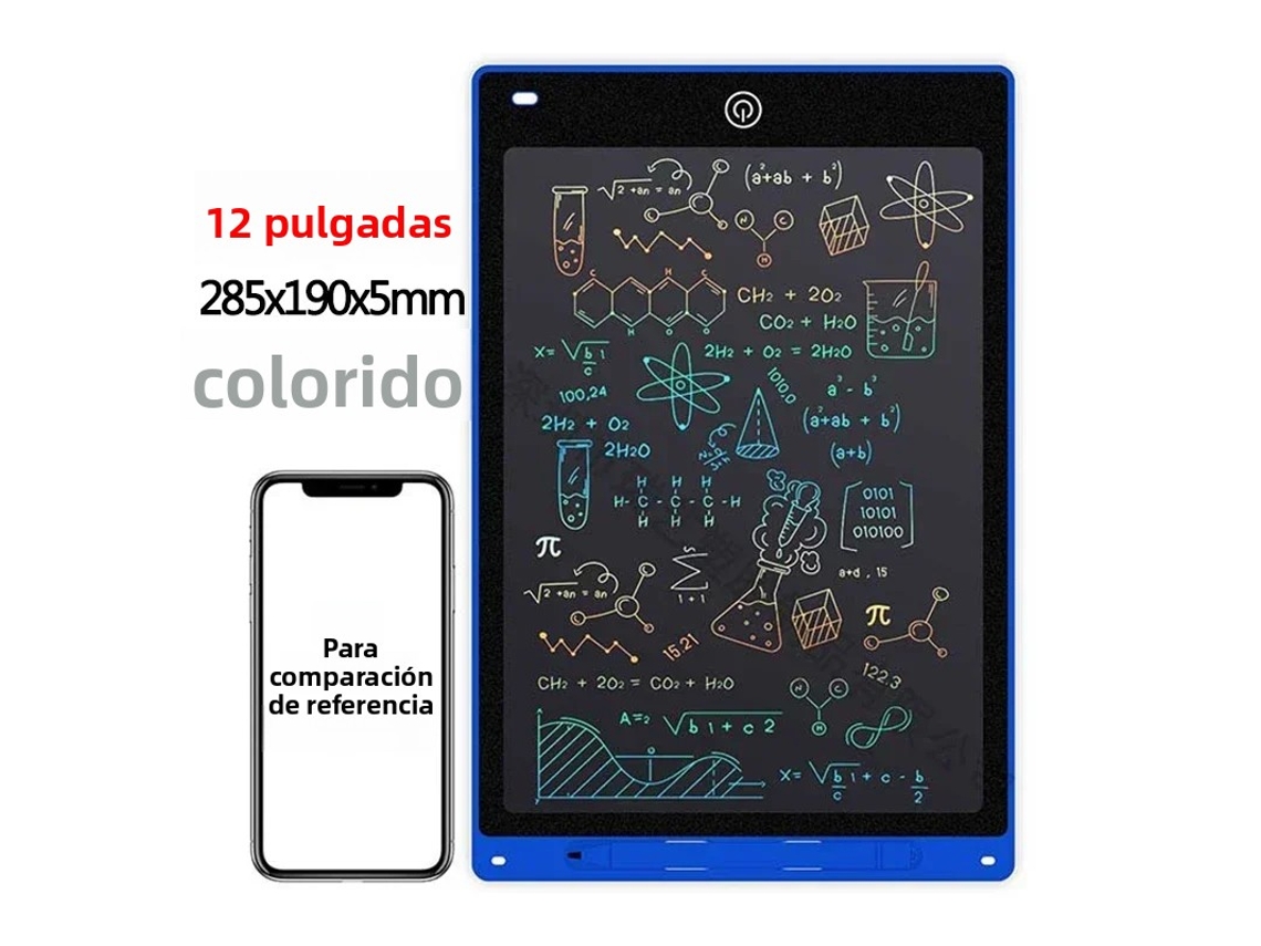 (tela Colorida E De 12 Polegadas) Quadro De Desenho/quadro De Esboços/brinquedo Educativo Para Bebês