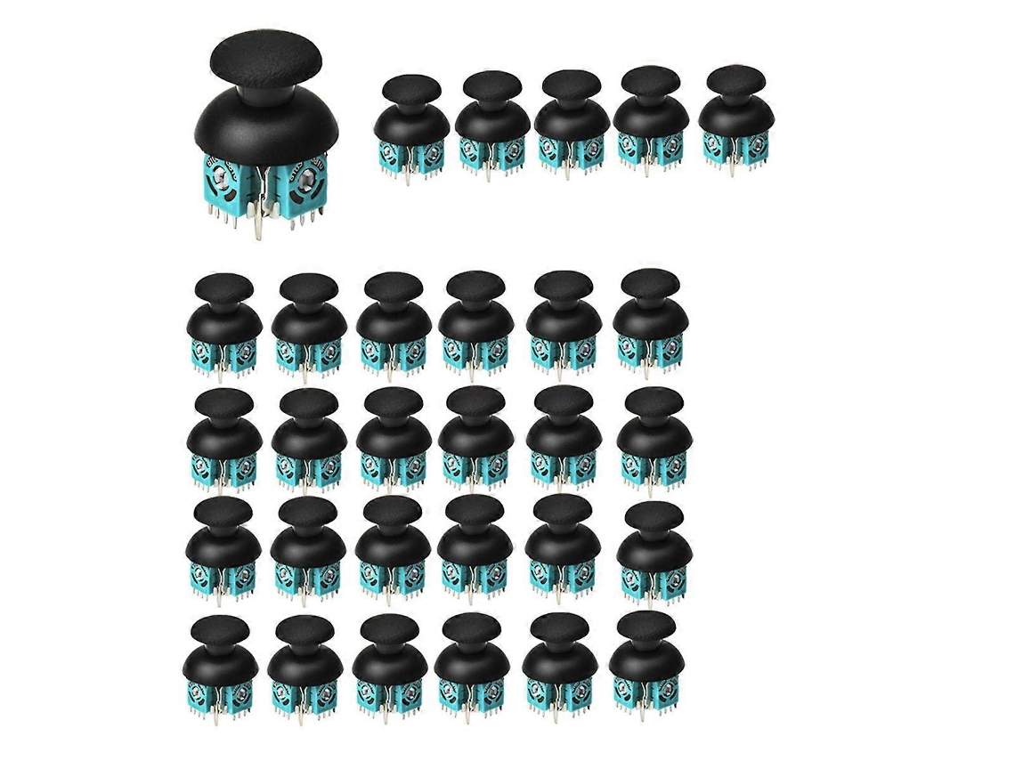 Kit Com 30 Potenciômetros 3d Para Joystick Tampas Para Joystick Para Controle De Jogo Ps2 Hengjian