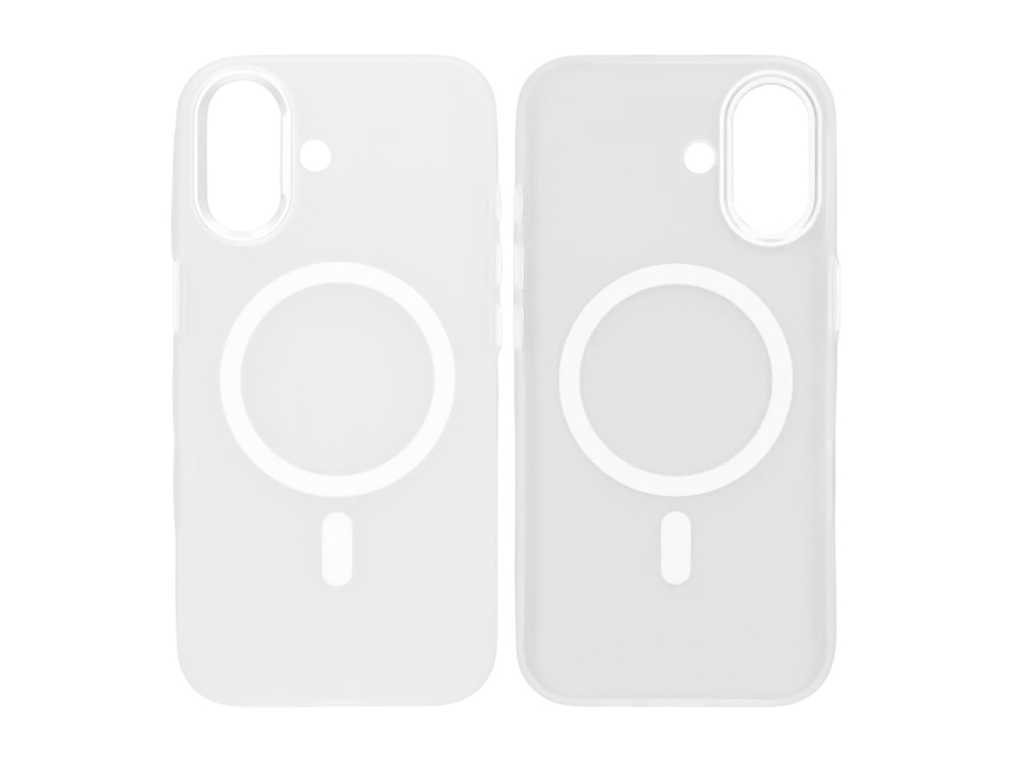 Capa Para Celular À Prova De Choque Com Proteção Para A Câmera Para Iphone 17 - Branca