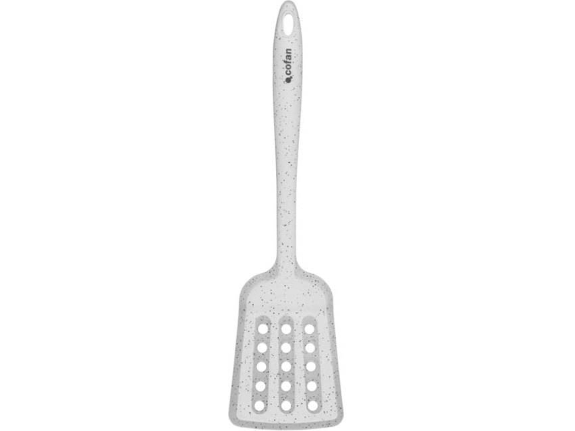 Concha Ranhurada De Silicone Branco Modelo Bach 34 Cm