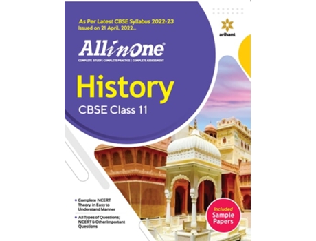Livro Cbse All In One History Class 11 2022-23 Edition De Madhumitta Pattrea E Amibh Ranjan (inglês)