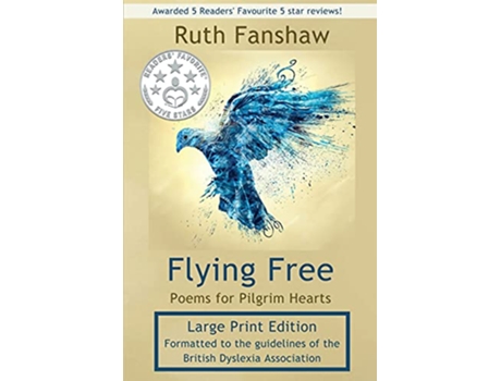 Livro Flying Free Poems for Pilgrim Hearts Large Print de Ruth Fanshaw (Inglês)