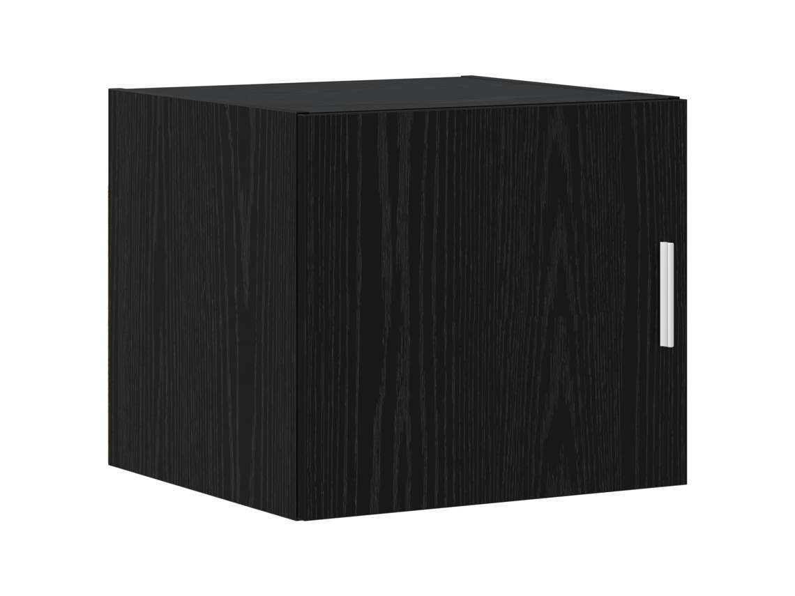 Vidaxl Armário De Parede Carvalho Preto 45 X 42,5 X 40 Cm
